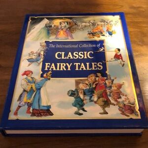 The International Collection of Classic Fairy Tales Hardcover Book.